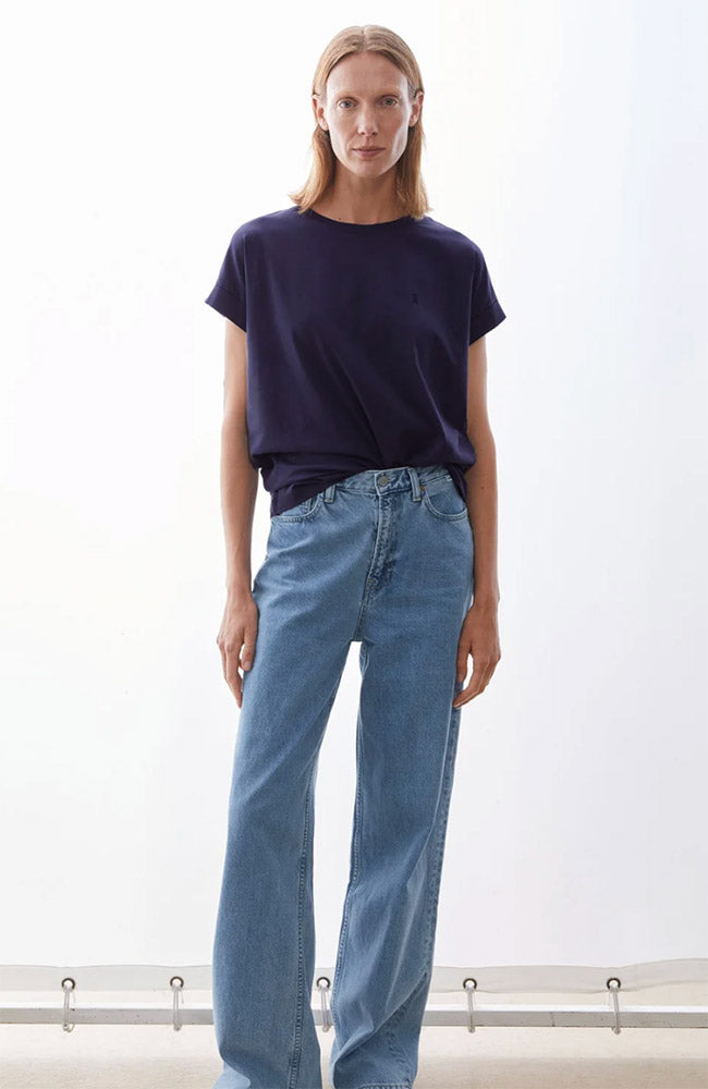 Idaara donkerblauw bio katoen dames | Sophie Stone