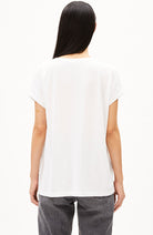 ARMEDANGELS Idaara circular used white recycled cotton | Sophie Stone