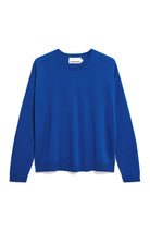 ARMEDANGELS Larunaa lapis blue from sustainable organic cotton ladies | Sophie Stone