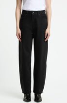 Kings of Indigo Leila Jeans, Black, Used, Recycled Cotton, Women's | Sophie Stone
