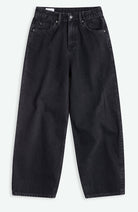 Kings of Indigo Leila Jeans, Holo Black, Used Cotton | Sophie Stone
