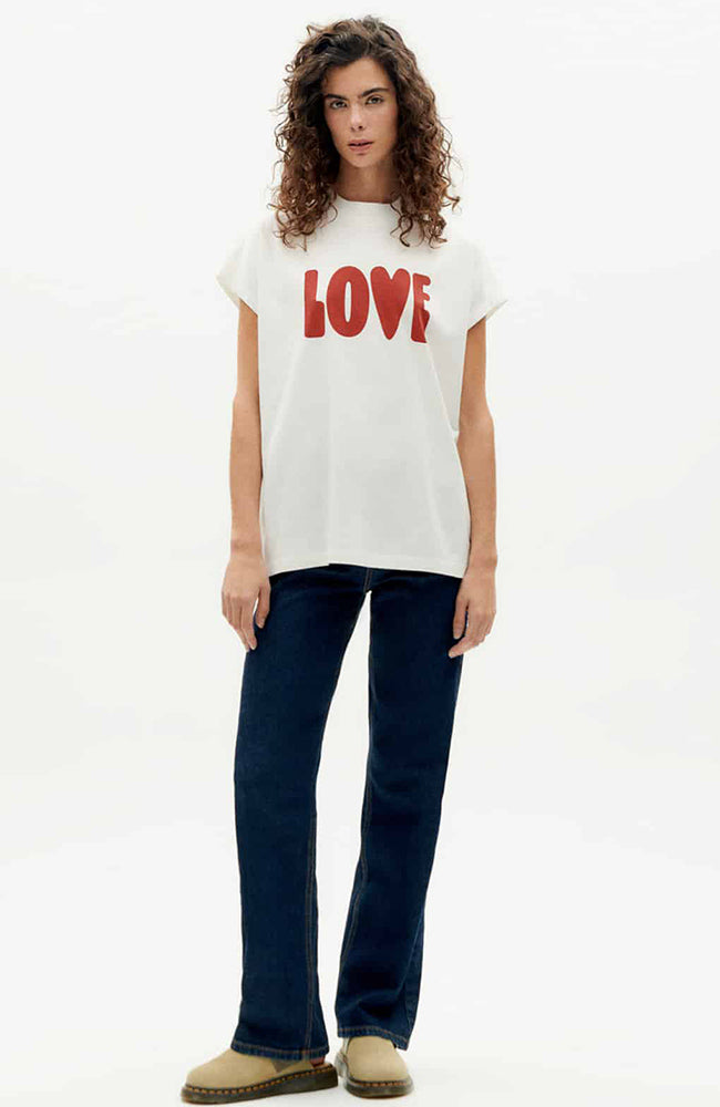 Thinking MU Love Volta t-shirt biologisch katoen dames | Sophie Stone