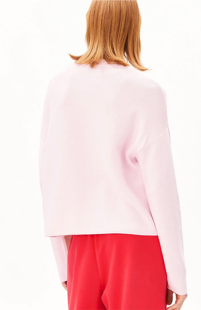 ARMEDANGELS Merinaa pink mist van bio katoen | Sophie Stone