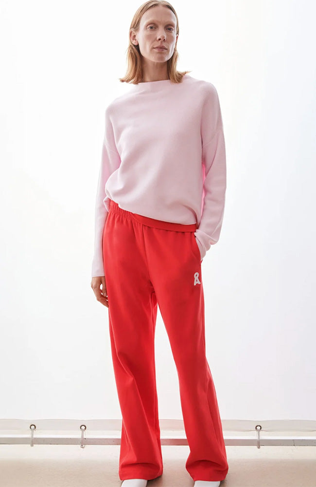 ARMEDANGELS Merinaa links links trui roze van bio katoen | Sophie Stone