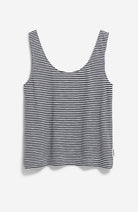 ARMEDANGELS Minaami Streifen-Top, weiß-schwarz, Bio-Baumwolle, Damen | Sophie Stone