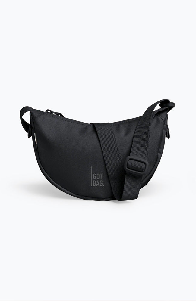 GOT BAG Moon bag mini black van gerecycled plastic uniseks | Sophie Stone
