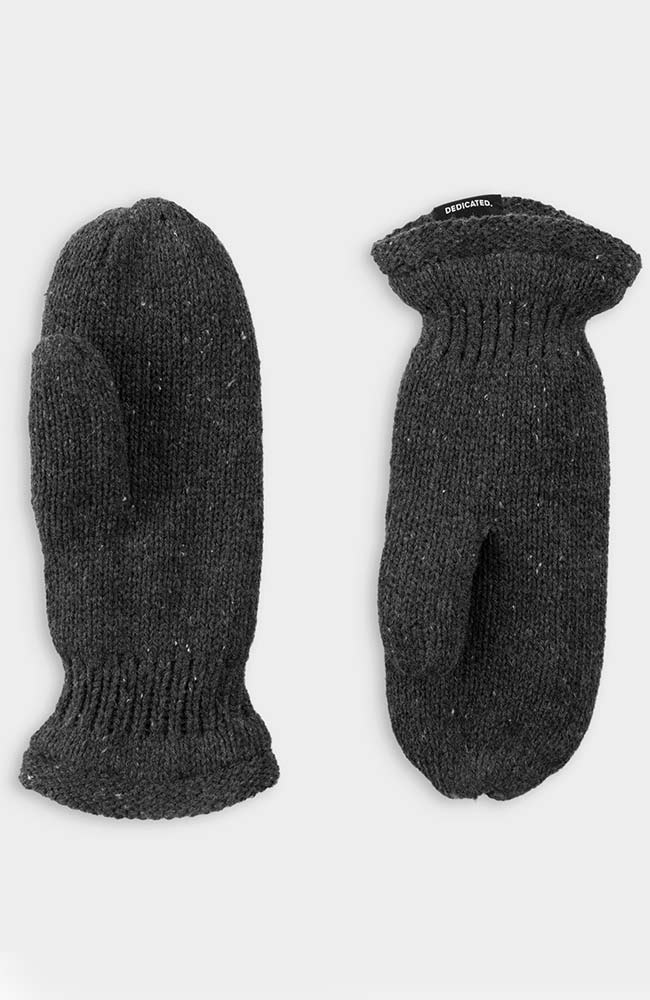 Dedicated Mittens Handen Wool Dark grijs | Sophie Stone