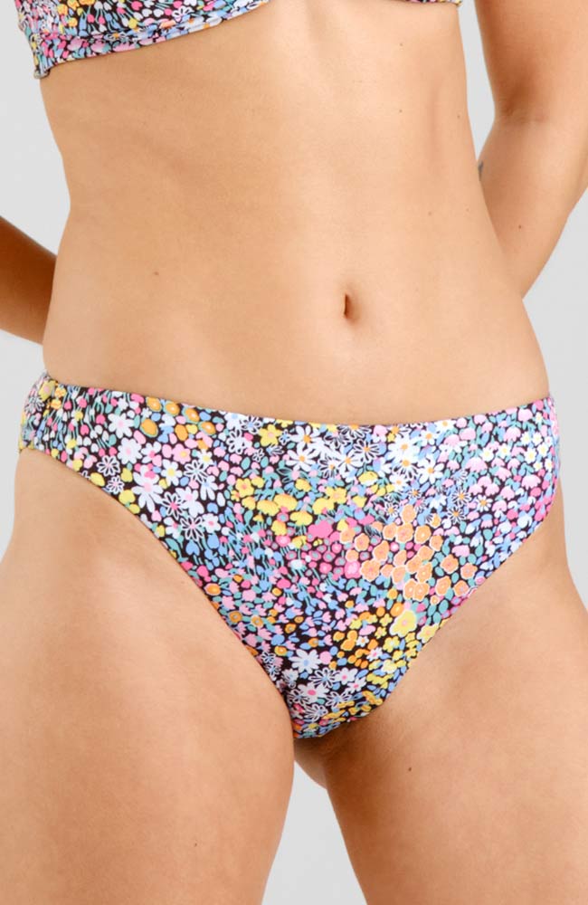 Dedicated Bikini bottoms Sanda flowers of rhycled polyester ladies | Sophie Stone 