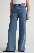 MUD jeans Sara High Loose Stone Vintage ladies | Sophie Stone