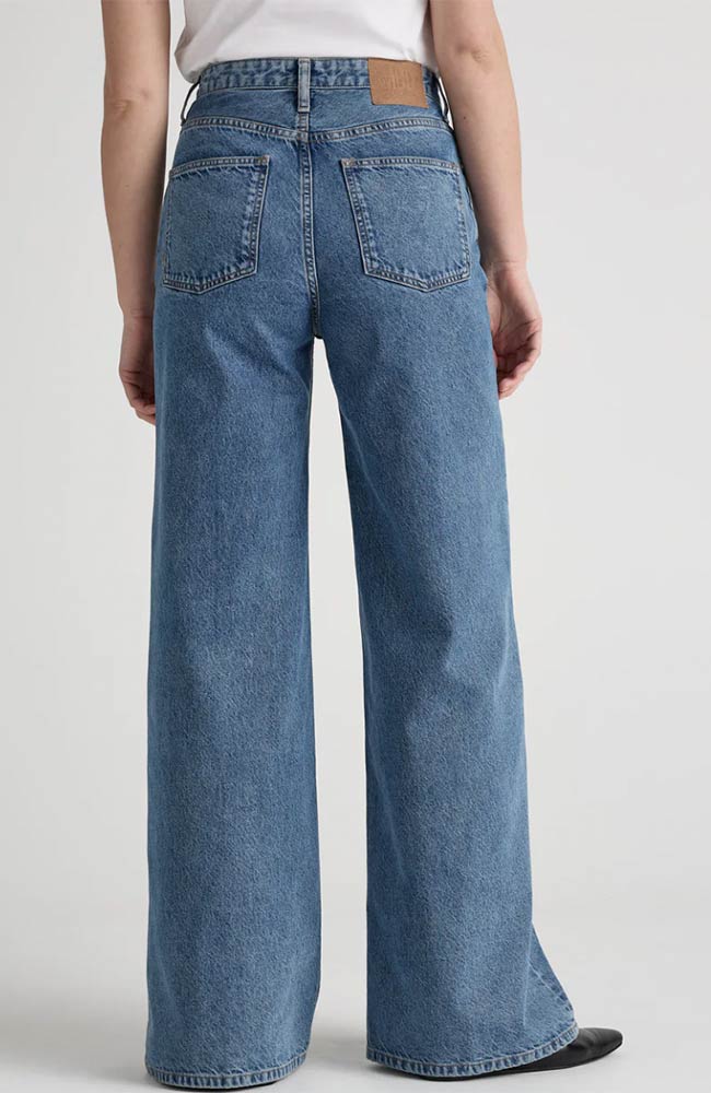 MUD jeans Sara High Loose Stone Vintage van katoen | Sophie Stone