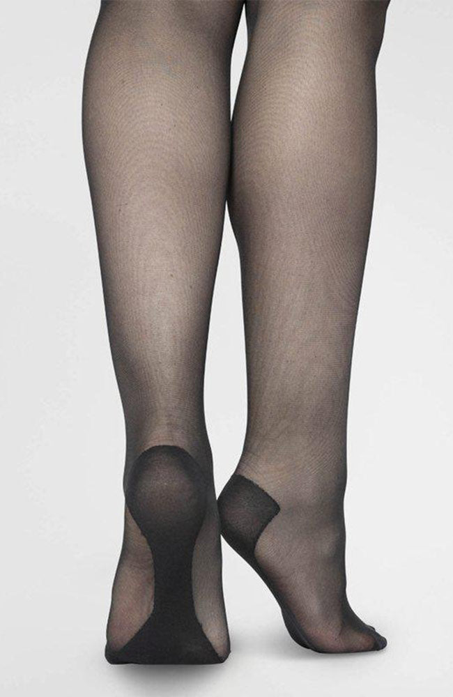 Swedish Stockings | Carla Cotton Sole tights 30 denier | Sophie Stone