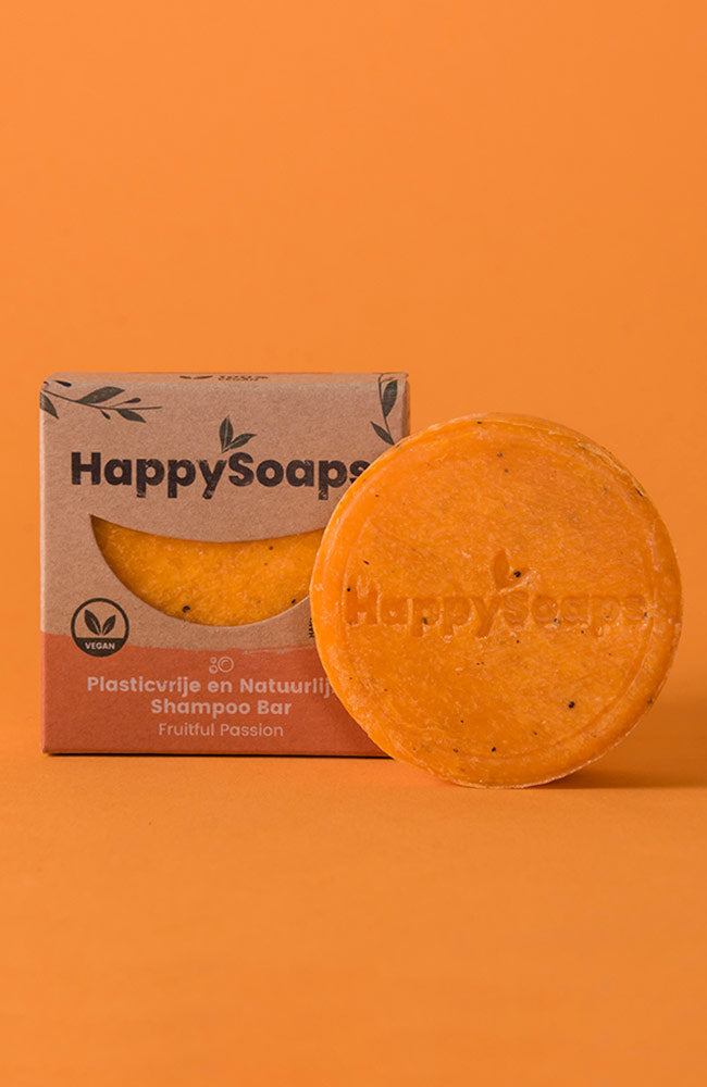 HappySoaps Fruitful Passion Shampoo Blok | Sophie Stone