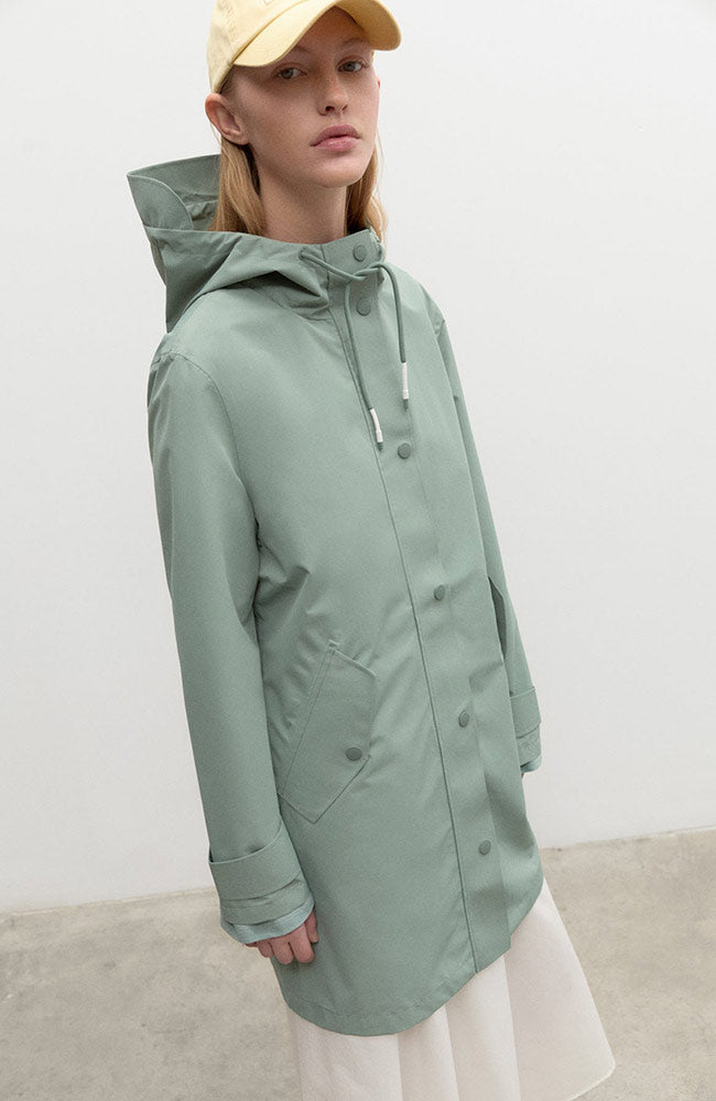 Ecoalf Rinnes Jacket Thyme 100% gerecycled polyester | Sophie Stone