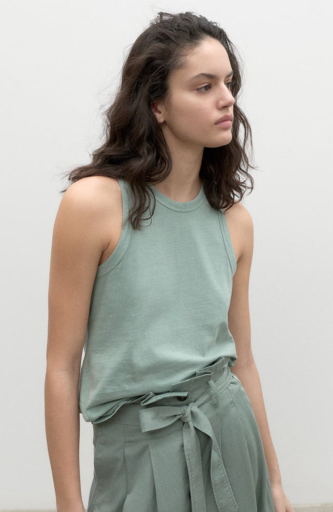 Ecoalf Nantes T-shirt Green gerecycled en biologisch katoen | Sophie Stone 