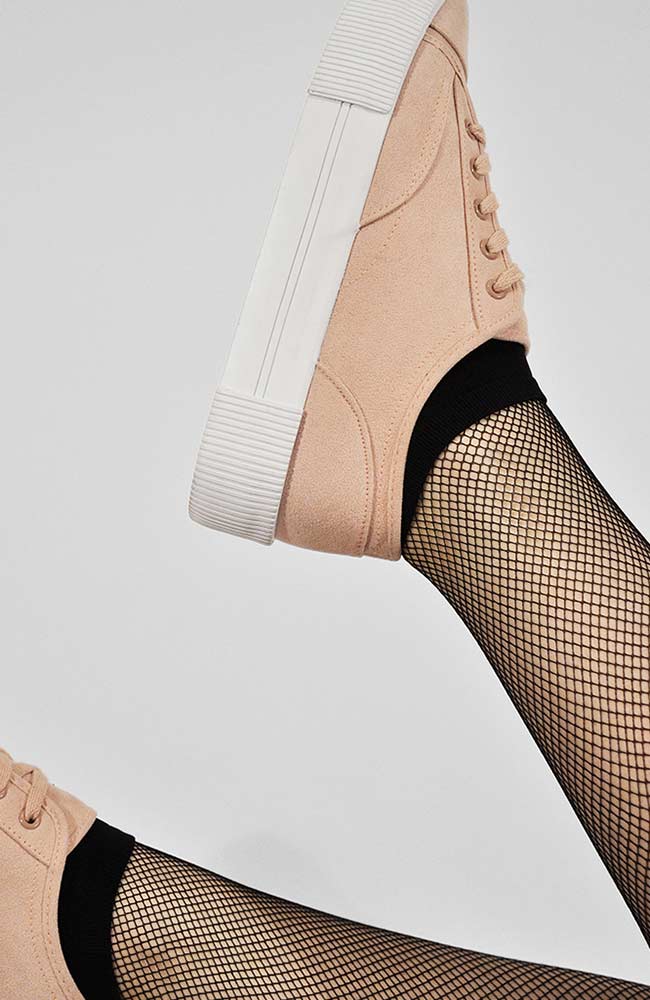 Swedish Stockings | Sara Premium sneaker socks black | Sophie Stone