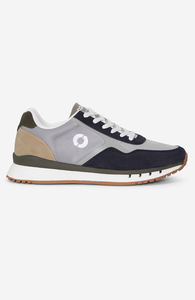 Ecoalf Cervino grey navy sneaker | Sophie Stone