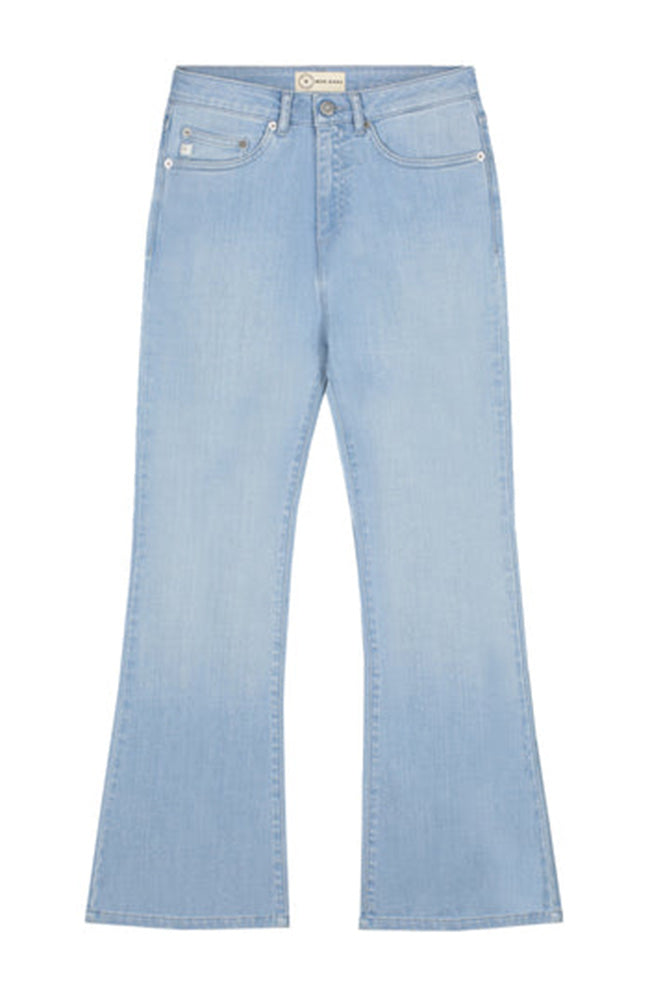 MUD jeans Isy Flared Sunny Stone van bio katoen en elastan | Sophie Stone