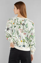 Dedicated Ystad flower field sweater in organic cotton | Sophie Stone