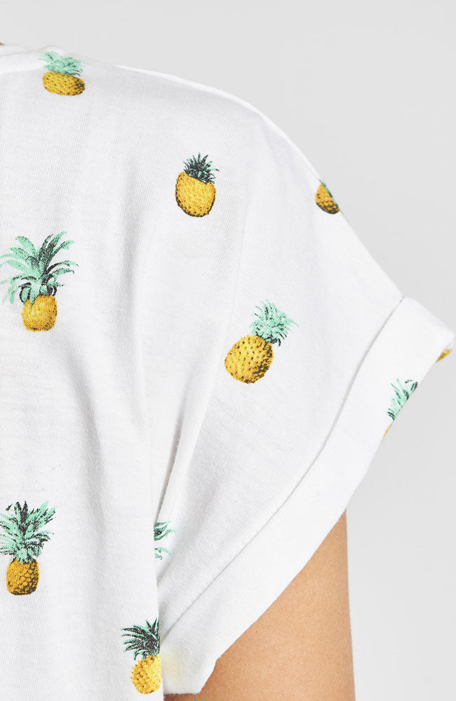 Dedicated Visby ananas white shirt | Sophie Stone 
