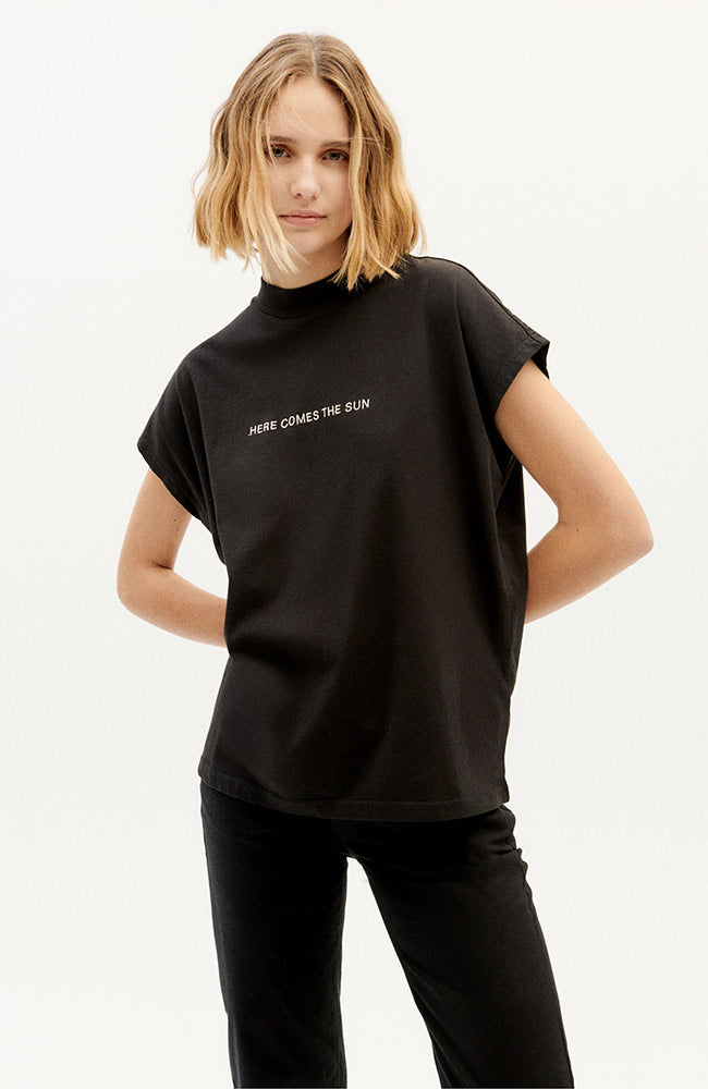 Thinking MU Here comes the sun t-shirt bio katoen | Sophie Stone