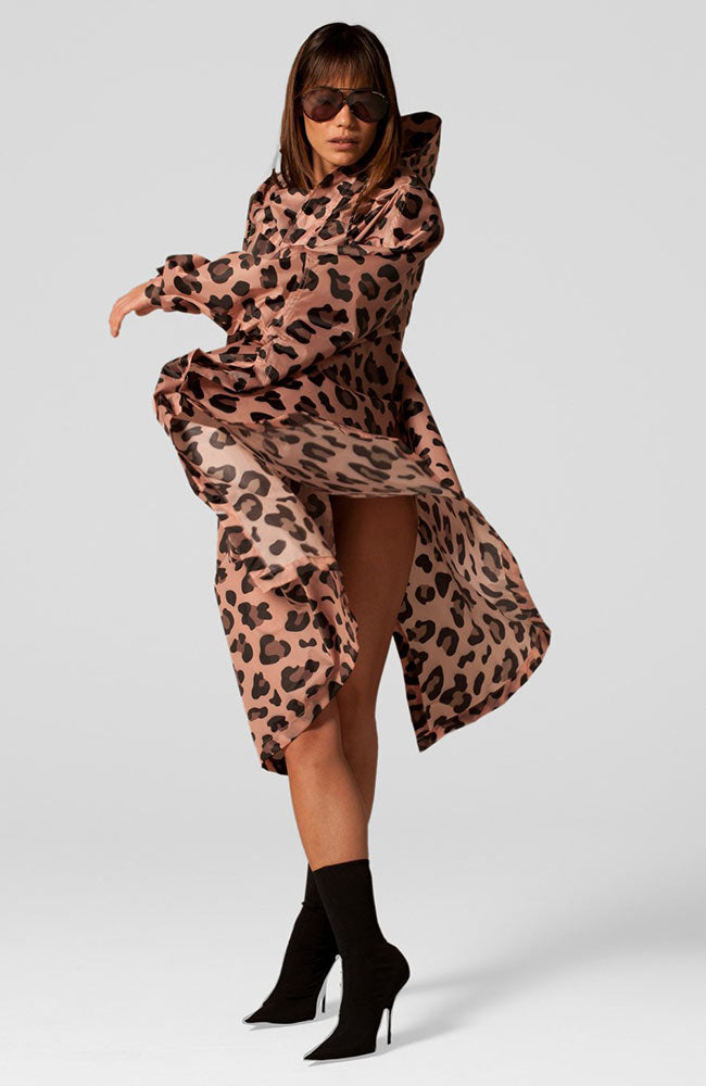 Rainkiss Pink Panther Poncho van gerecycled plastic | Sophie Stone