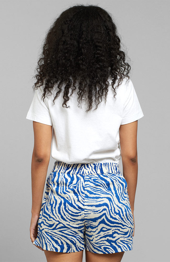 Duurzame shorts Dedicated Aspudden zebra | Sophie Stone