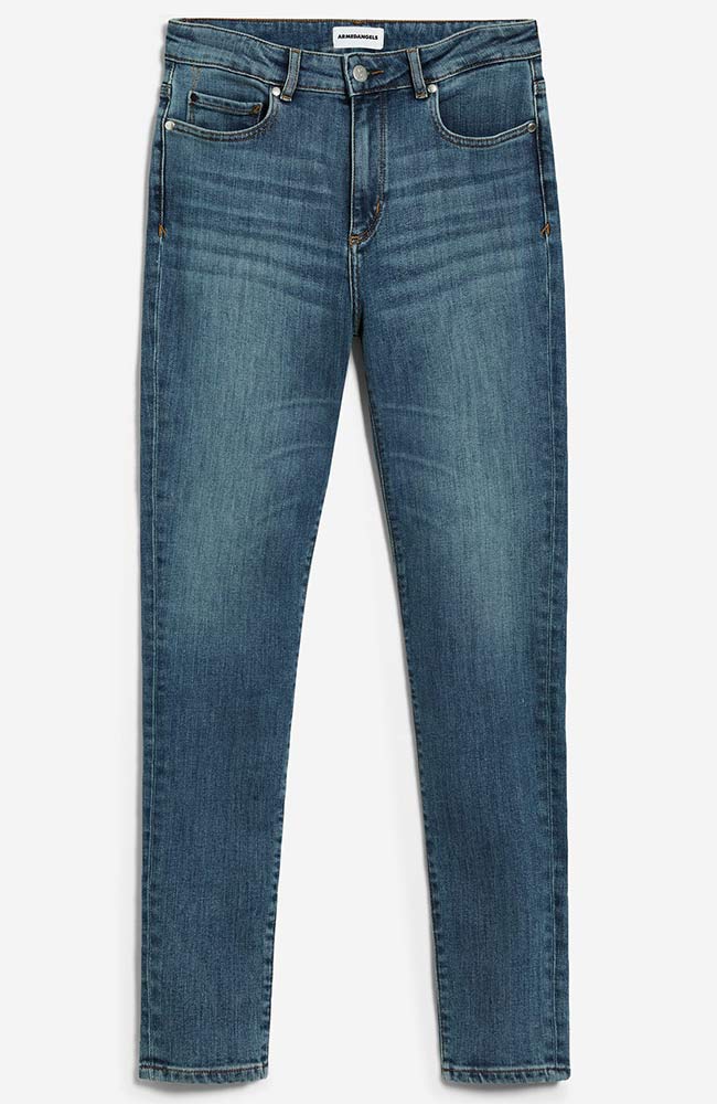 ARMEDANGELS Tillaa stretch jeans tinted blue spijkerbroek | Sophie Stone