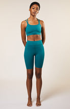 People Tree Pocket Cycling Shorts groen | Sophie Stone