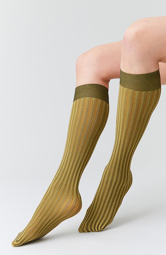 Swedish Stockings | Hilda kniekous opaque | Sophie Stone
