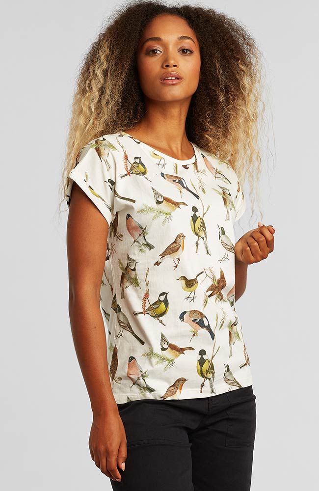 Gewidmetes Visby Autumn Birds Shirt | Sophie Stone