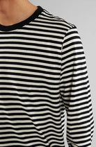 Dedicated Hasle long sleeve stripes black | Sophie Stone