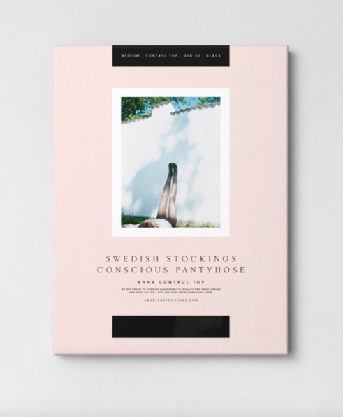 Swedish Stockings | Anna eco-panty 40 denier zwart | Sophie Stone