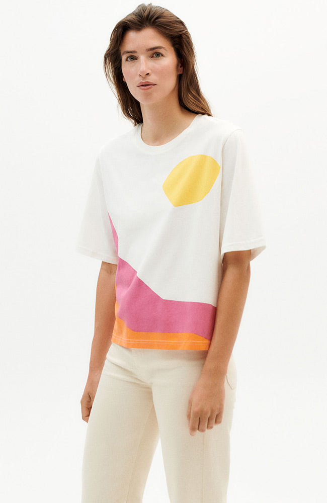 Thinking MU Sunset t-shirt bio katoen | Sophie Stone