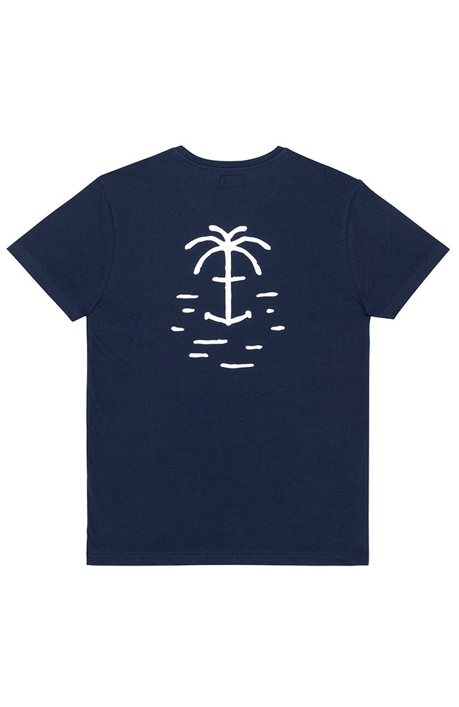 Bask in the Sun Anchor tee blauw | Sophie Stone