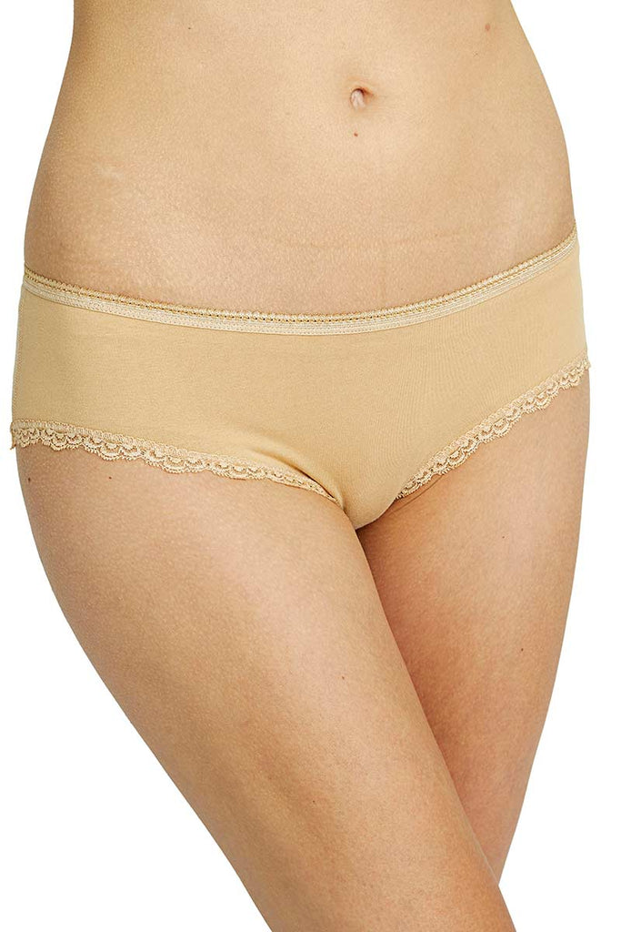 People Tree Lace Hipster beige | Sophie Stone