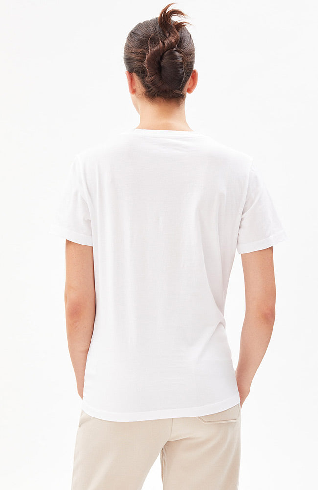 ARMEDANGELS Maraa basic shirt white | Sophie Stone