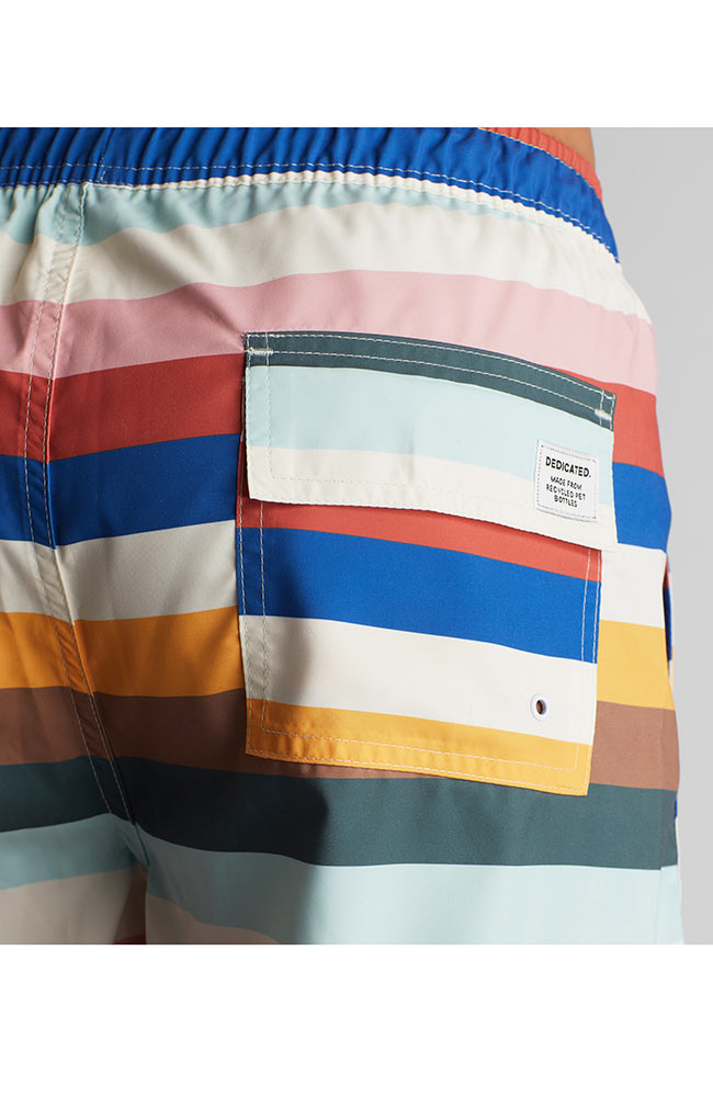 Dedicated Swim Shorts Sandhamn Stripes Multi colors | Sophie Stone 